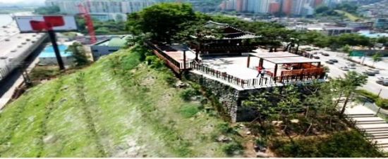 흑석동 효사정 일대 문학공원 완공