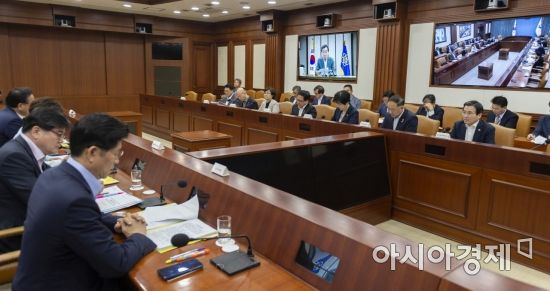 [포토] 서울-세종 영상 국정현안점검조정회의