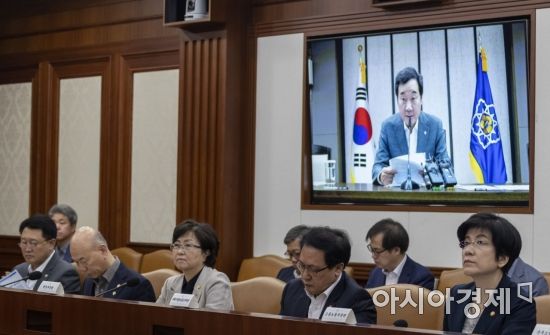 [포토] 영상 국정현안점검조정회의