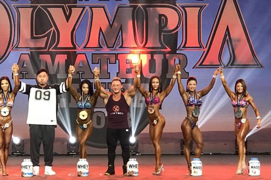[포토]김영지 선수, ‘IFBB 2018 아마추어 올림피아 차이나’ 대회서 3위 입상