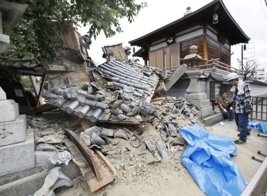일본 오사카서 규모 6.1 지진 발생. 사진=연합뉴스