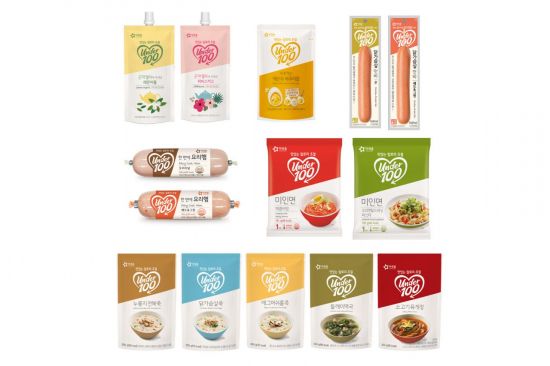 젤리, 햄, 비빔국수가 100㎉미만…아워홈 저칼로리  ‘언더100’ 출시
