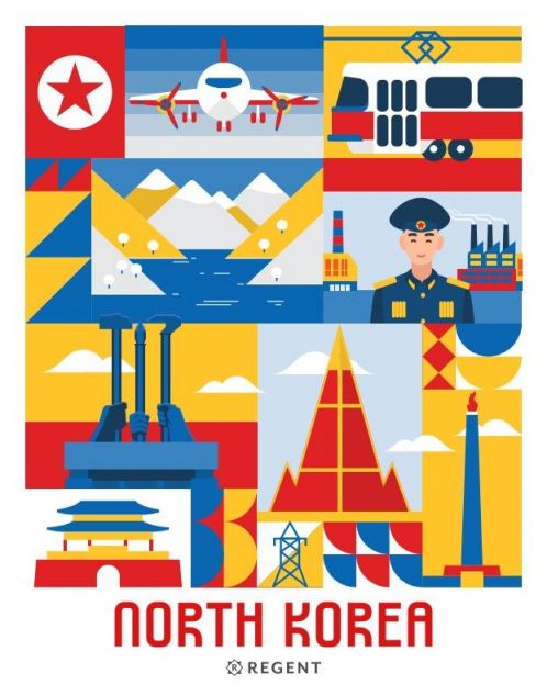 영국 소재 북한 여행 전문 업체인 리전트홀리데이스의 북한 여행 안내 책자.