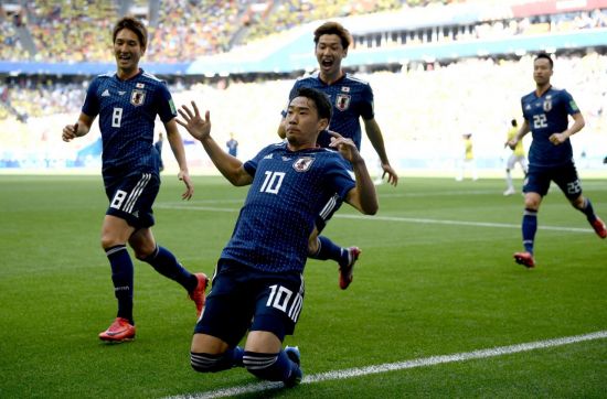 [러시아월드컵] 일본, 콜롬비아 제압…亞 최초 월드컵서 남미팀에 승리