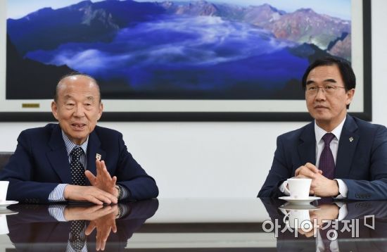 [포토] 방북 앞둔 박경서 대한적십자사 회장