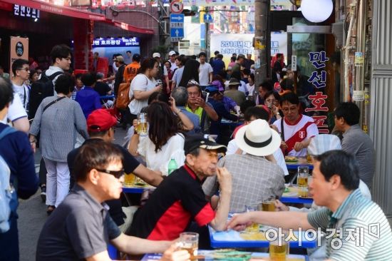 [포토]한국의 옥토버페스트 '을지로 노맥 축제'