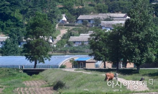 [포토] 어느 북한 마을 풍경