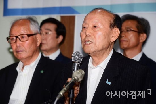 [포토]6·15 남북해외위원장회의 결과 발표 기자회견