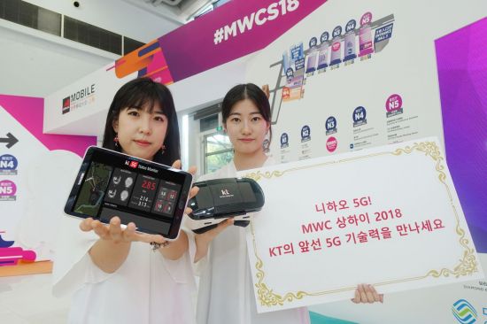 [MWCS 2018]"니하오, 5G"…KT, 상하이를 유혹하다