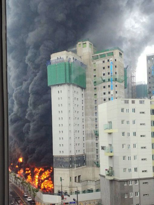 세종시 화재…네티즌 "인명피해 없길"