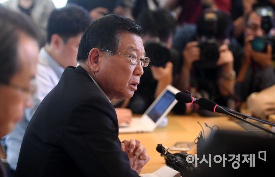 [포토] 논란 해명하는 박삼구 회장