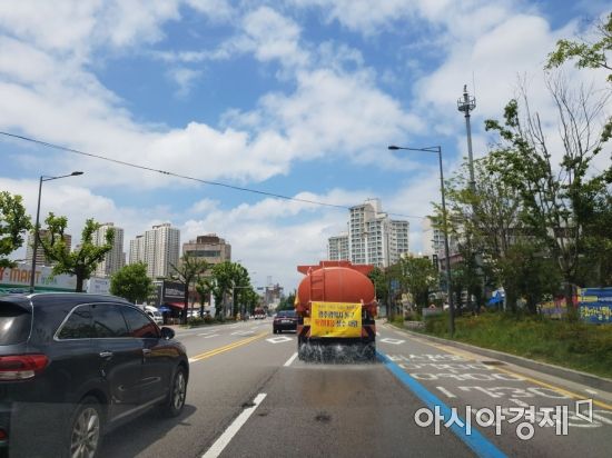 광주 동구, 내달까지 폭염대응 살수차 운영