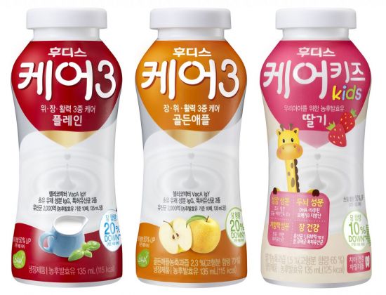 일동후디스, 농후발효유 브랜드 ‘케어3’ 리뉴얼 출시