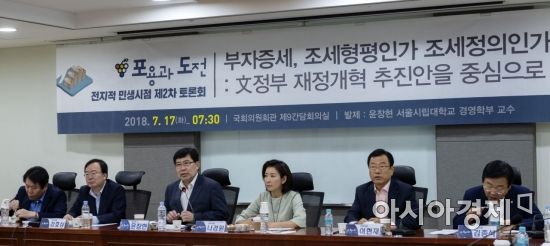 [포토] 한국당, 부자증세 관련 토론회