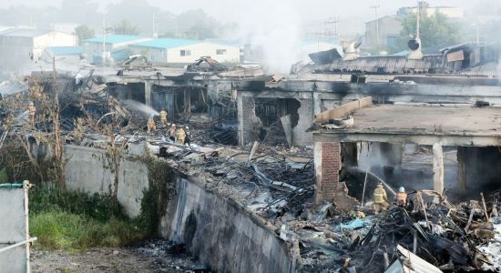 인천 서구 공장서 화재, 인근 주민 긴급대피…"인명피해 없어서 다행"
