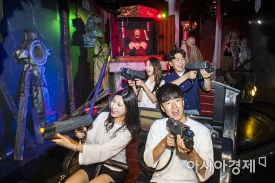 에버랜드, 신규 어트랙션 '슈팅 고스트' 도입...중소기업·스타트업과 협업