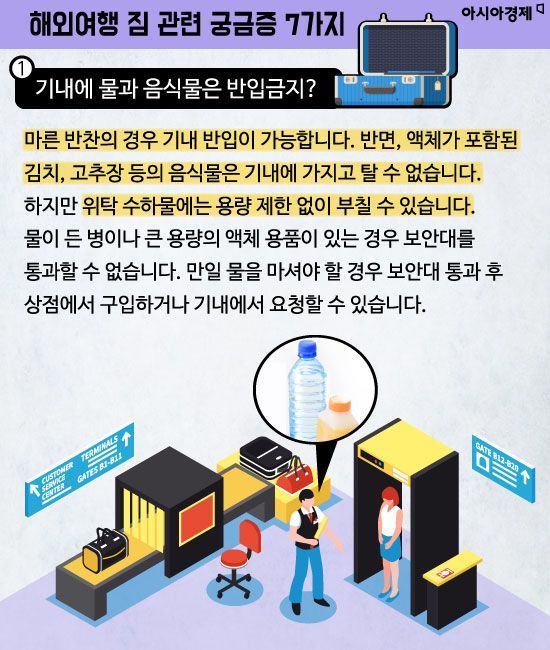 [카드뉴스]해외여행 짐싸기 전 알아야 할 꿀팁!