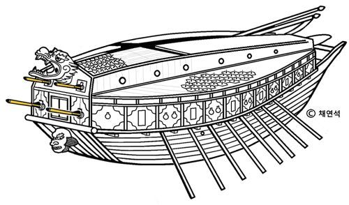 "거북선, 3층 규모·함포 19대의 공격형 군함" 