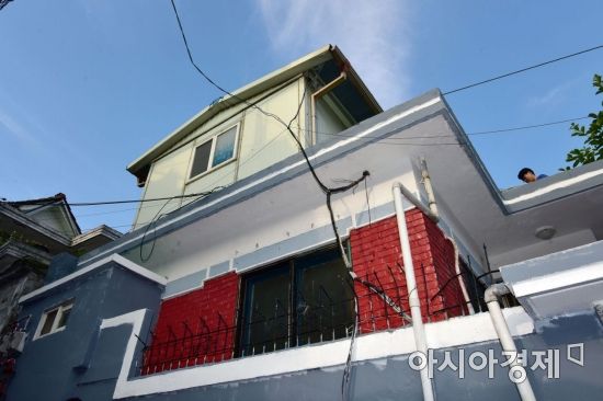 박원순 서울시장이 지난해 '한 달 살이'를 지낸 강북구 삼양동의 2층 옥탑방.