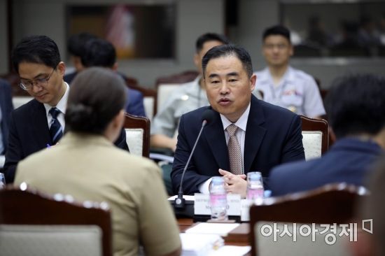 [포토]발언하는 여석주 국방정책실장