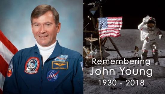 NASA는 지난 1월 영원히 우주의 품에 안긴 우주비행사 존 영을 추모하며 그에 대한 자료와 영상을 공개했습니다. [사진=NASA 홈페이지]