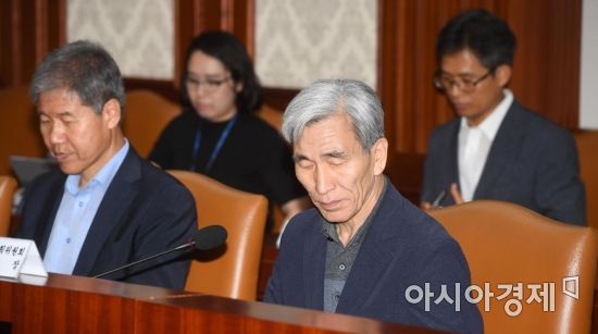 [포토]사회관계장관회의 참석한 정해구·김수현