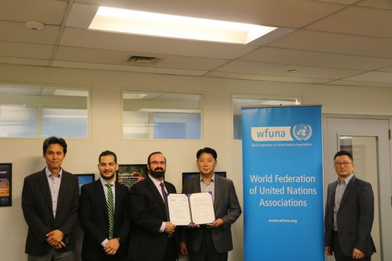 SBA는 지난 30일 UN의 글로벌 네트워킹 전문기구인 유엔협회세계연맹(WFUNA)와 업무 협약을 체결하고 서울 소재 우수기업의 발굴 및 글로벌 채널 파트너 연결 지원을 확대한다고 밝혔다.