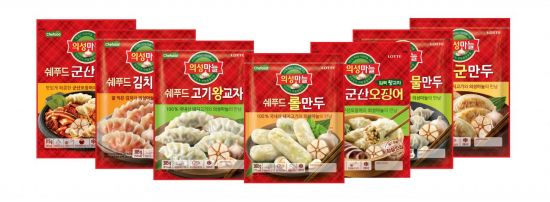 롯데푸드, ‘쉐푸드 의성마늘 만두’ 7종 출시
