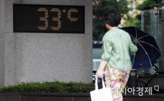 [포토] 아침부터 치솟는 기온