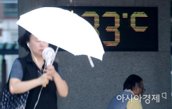 [포토] 출근길 힘들게 만드는 온도