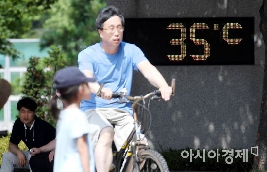 [포토] 빠르게 치솟는 기온