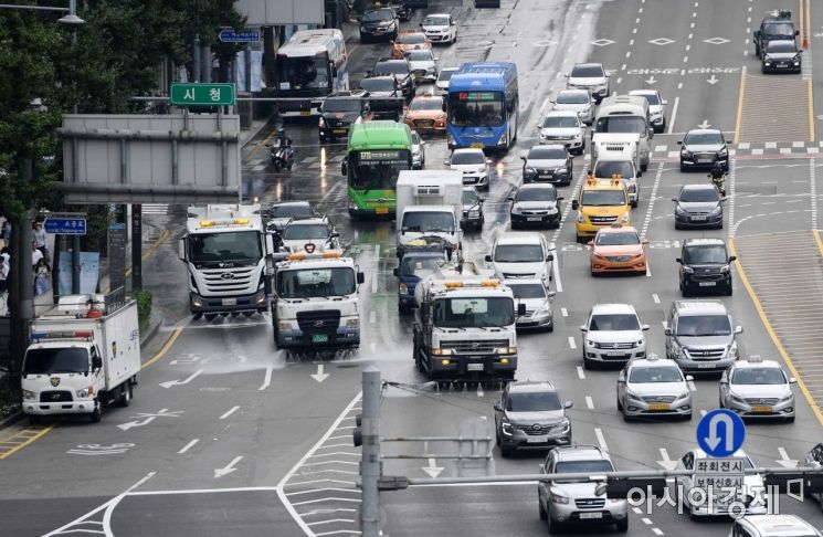 [포토]'열섬에 갇힌 도심을 시원하게'