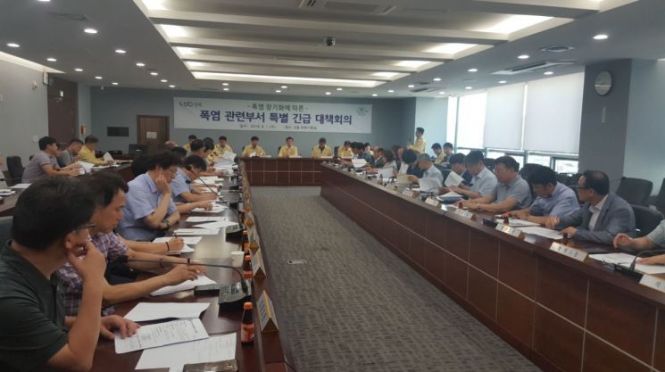 성북구, 폭염 피해 예방 및 대응 전 행정역량 동원