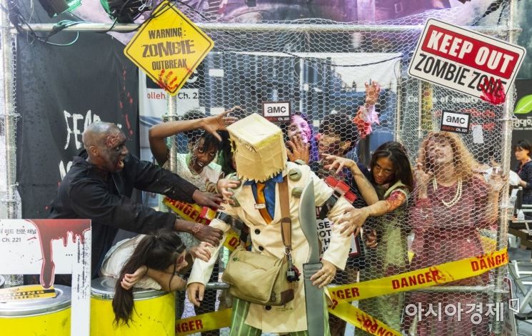 [포토] 좀비와 코믹스 캐릭터