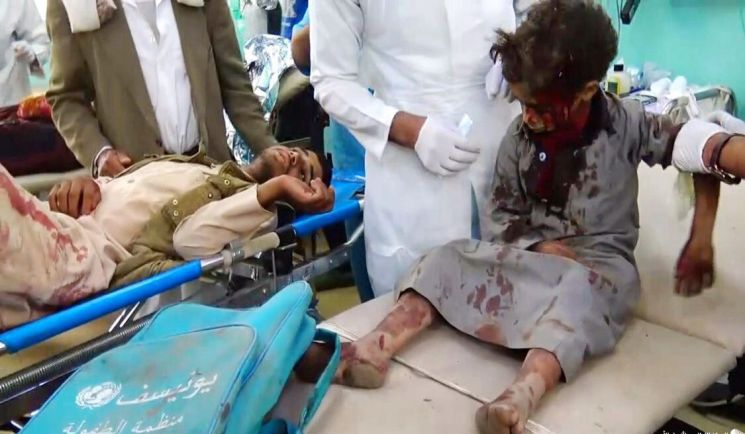 美, 사우디에 "예멘 통학버스 공습 철저히 진상조사해야" 압박