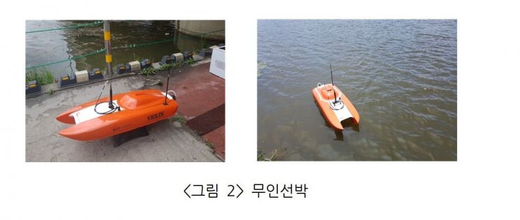 드론 띄워 강물 녹조 감시한다