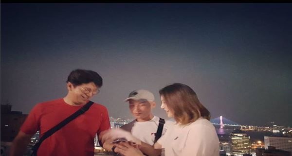 '바다경찰' 곽시양, 팀원들과 돈독한 우애 자랑