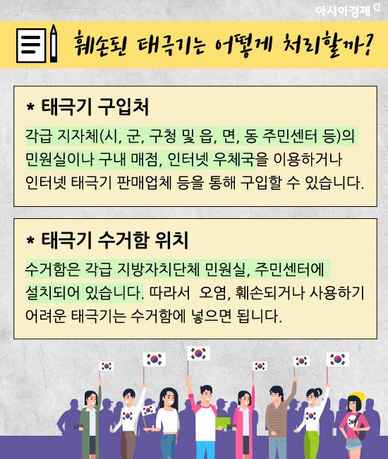 [카드뉴스]광복절 태극기 올바르게 다는 법