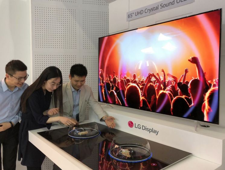 LGD, 대형 OLED 판매 2배 증가…"올해 첫 흑자전환"