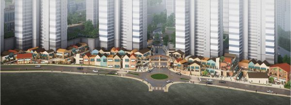 스트리트형 상업시설 유동인구 유입 수월... ‘알프하임 북유럽 상점마을’ 330m 길이로 들어서 