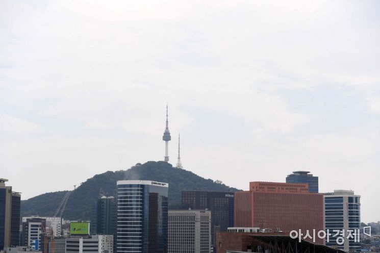 [포토]구름 많은 서울 하늘