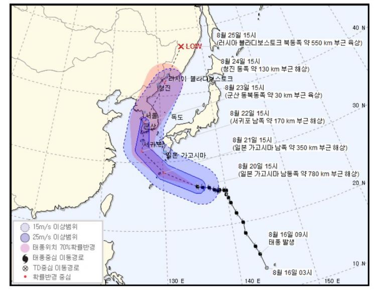 '태풍 솔릭' 최대 400㎜ 강수…"이후에도 폭염 예상"(종합)
