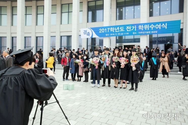 목포대, 23일 학위수여식 개최