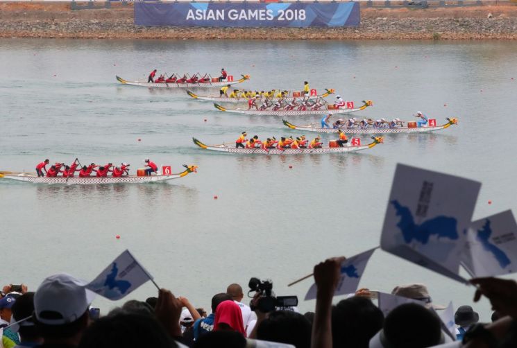 AG 카누 용선 女단일팀, 국제 종합스포츠대회 사상 첫 금메달 쾌거