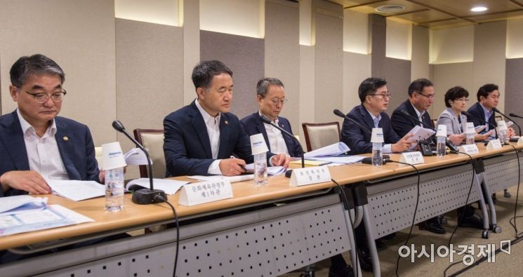 [포토] 지역 생활SOC 발표하는 관계부처 장관들