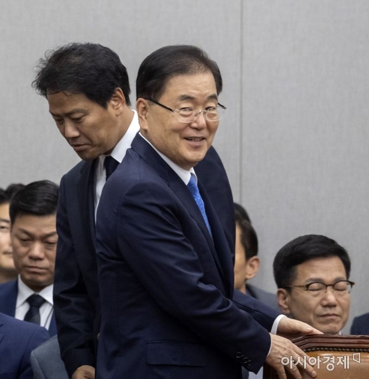 정의용 국가안보실장