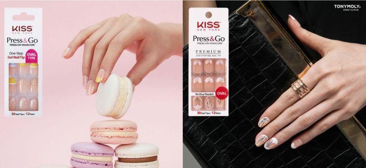 토니모리, 美키스뉴욕과 ‘프레스 앤 고’ 네일 팁 출시