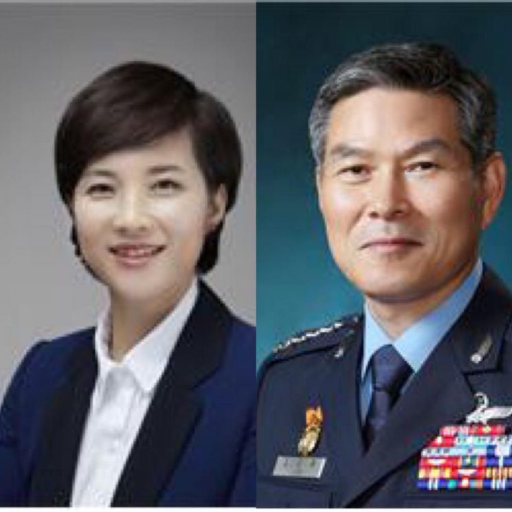 유은혜 교육부 장관 후보자(왼쪽), 정경두 국방부 장관 후보자.