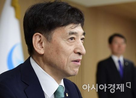 [포토]금통위 주재하는 이주열 한국은행 총재