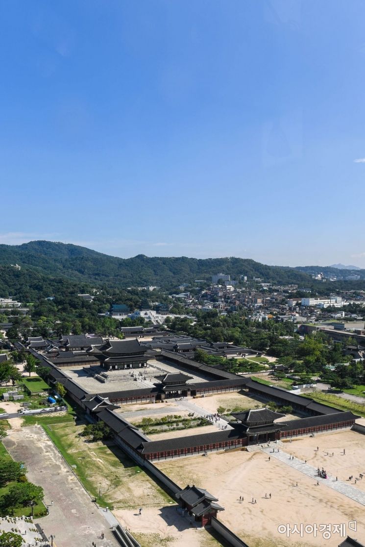 [포토] 파란 하늘 나타낸 서울